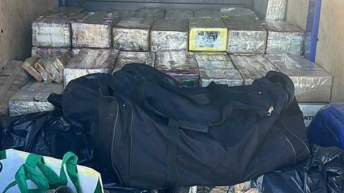 الشحنة المضبوطة مع اللاعب السابق