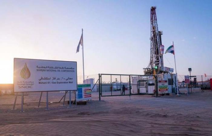 الإمارات تعلن بدء إنتاج الغاز من بئر محاني في الشارقة