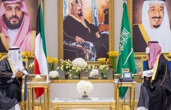 بن سلمان يستقبل ولي عهد الكويت في الرياض