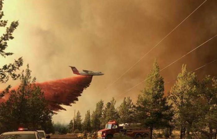 ولايات غرب أميركا تستعين بمساعدات خارجية لإخماد حرائق الغابات