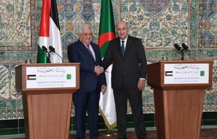 الجزائر تمنح السلطة الفلسطينية 100 مليون دولار