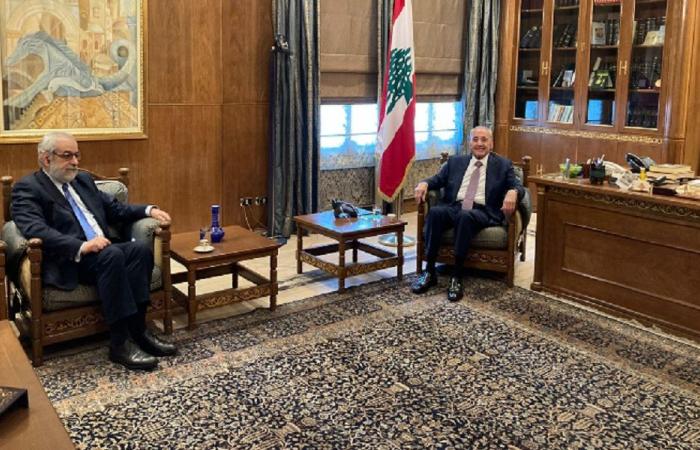 بري يستقبل بقرادونيان