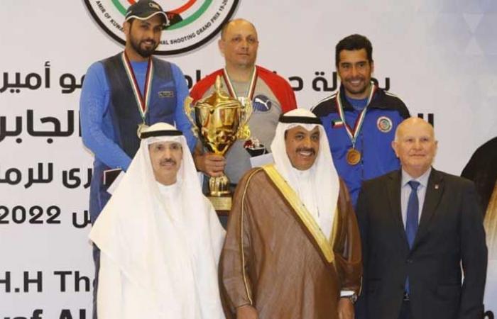 إيلي بجاني بطل دورة أمير الكويت في الرماية