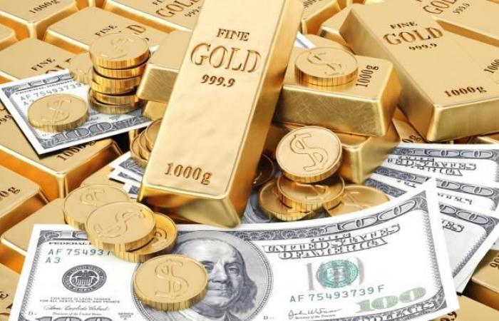 ارتفاع أسعار الذهب والدولار اليوم عالميا