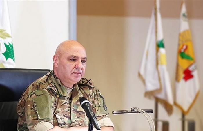 قائد الجيش استقبل فرونتسكا وبحثا في اوضاع لبنان والمنطقة