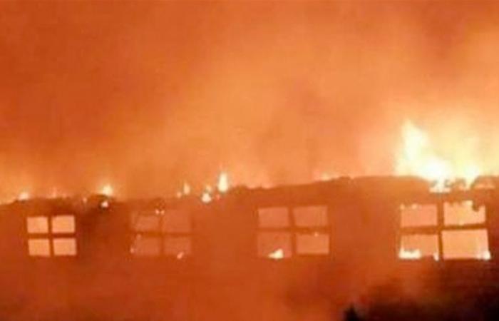 خسائر كبيرة.. حريق هائل يلتهم مزرعة دواجن في مصر