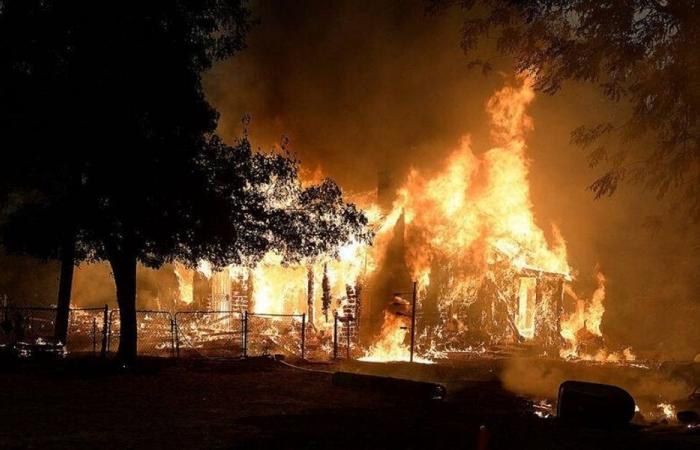 حرائق ليبيا تتجدد