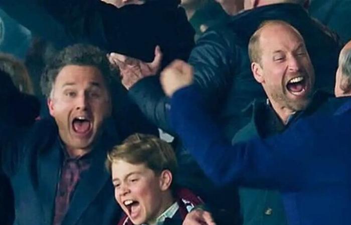 بالفيديو والصور: حضور ملكي لافت في مباراة "سان جيرمان" وأستون فيلا بدوري الأبطال