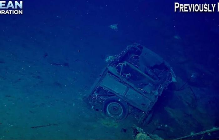 غارقة منذ 80 عاماً... العثور على سيارة غامضة في قاع المحيط