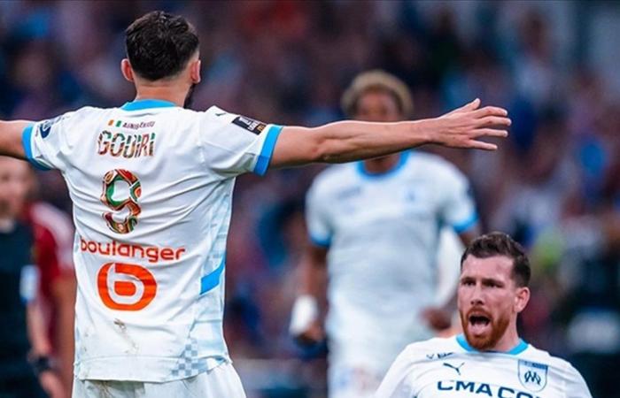 "هاتريك" الجزائري أمين غويري يقود مارسيليا للفوز على بريست