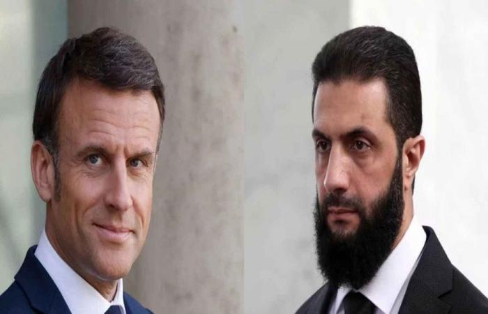 ماكرون سيطلب من الشرع حماية المدنيين في سوريا