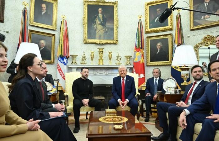 زيلينسكي يأمل إقناع ترامب بفرض عقوبات على روسيا