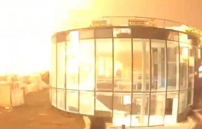 بالفيديو: غارات تستهدف طهران