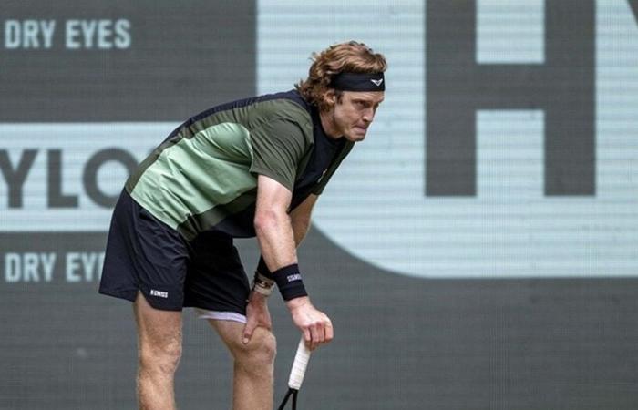 الروسي روبليوف يودع بطولة هاله للتنس