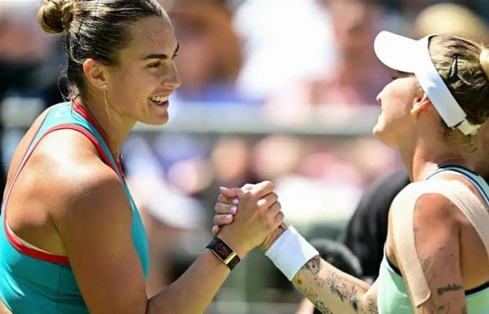 فوندروسوفا تُسقط سابالينكا المصنفة الأولى عالميًا