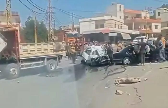 بالفيديو: جرحى في حادث مروّع على طريق الكويخات – عكار