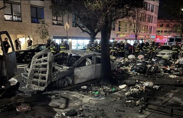 إنفجار سيارة في نيويورك… وإصابة 7 رجال إطفاء