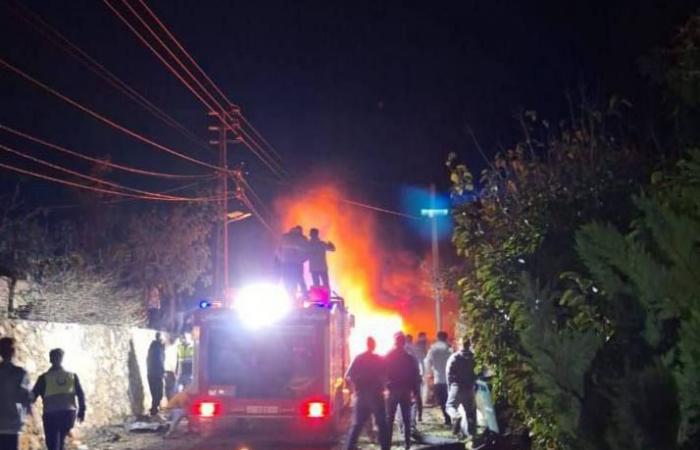 بالفيديو والصور: ضحية باستهداف سيارة في المنصوري