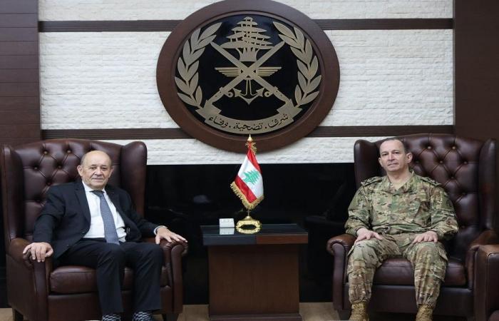 سبل دعم الجيش بين هيكل ولودريان