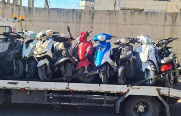 الجمارك تضبط أكثر من 50 دراجة نارية مخالفة في بيروت