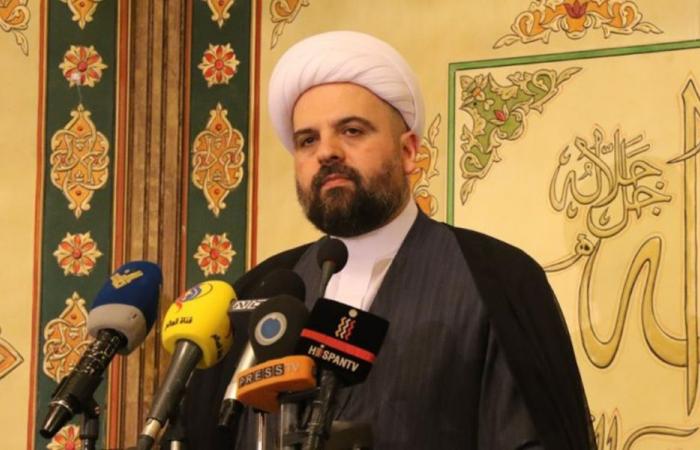 قبلان: لن نسمح بعزل طائفة أو خنق لبنان بأجندات خارجية