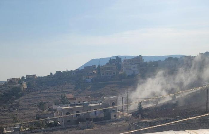 قصف إسرائيلي يستهدف الضهيرة