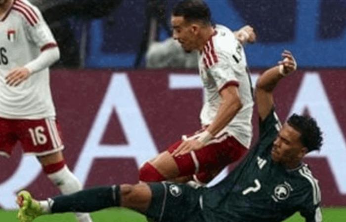 بسبب الأمطار الغزيرة.. توقف مباراة السعودية والإمارات في كأس العرب