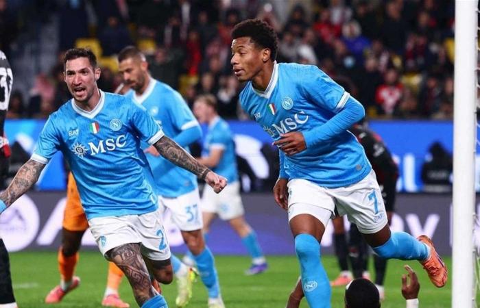 نابولي يطيح بميلان ويتأهل لنهائي السوبر الإيطالي!