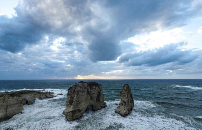 منخفض جوي ضعيف والحرارة الى انخفاض