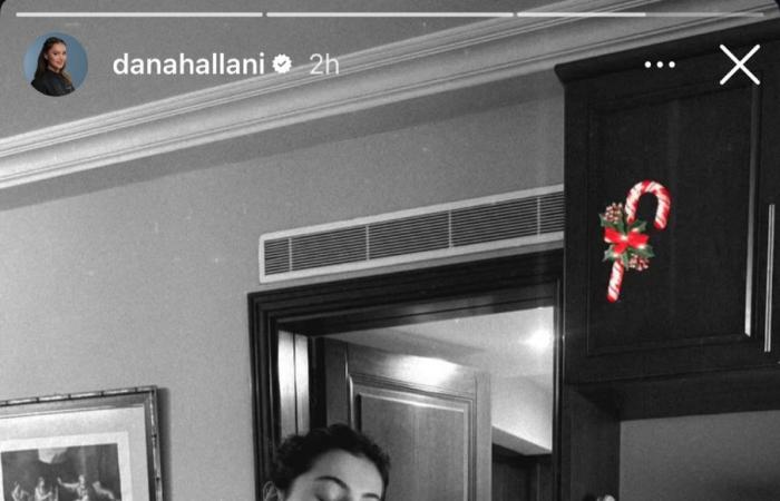 دانا الحلّاني تشارك أجواء العيد من المطبخ