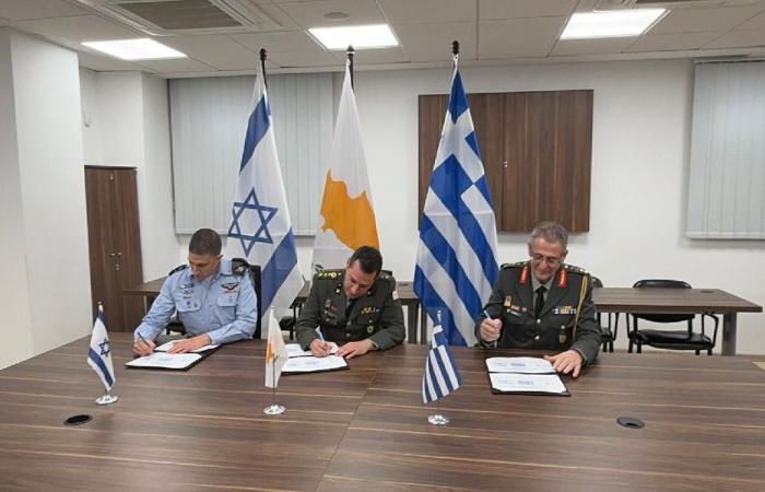 خطة عمل ثلاثية للتعاون العسكري بين إسرائيل واليونان وقبرص
