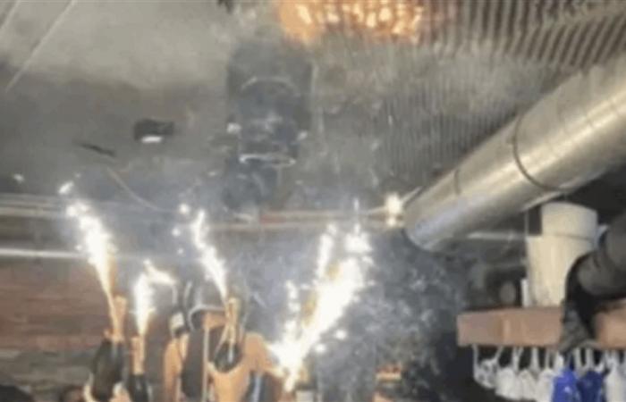 صور توثّق.. هكذا اشتعل حريق الحانة السويسرية خلال ثوان
