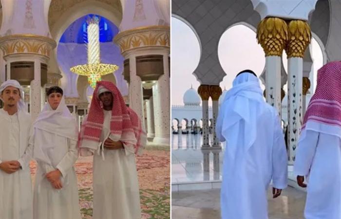 لامين جمال يوثّق زيارته لمسجد الشيخ زايد ويصفها بلحظة هدوء استثنائية