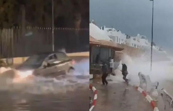 أمطار غزيرة تجتاح مدنًا تونسية