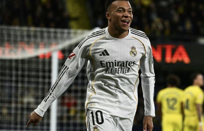 مبابي يهدي هدفه في مرمى فياريال لزميله إبراهيم دياز