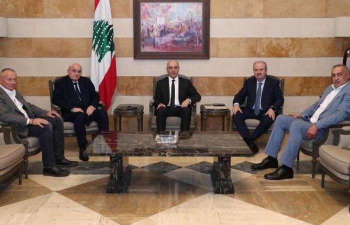 الحجار ومنسى وجابر يجتمعون مع قدامى العسكريين