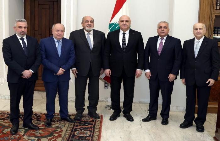 عون يؤكد دعم الصندوق الوطني للضمان الاجتماعي