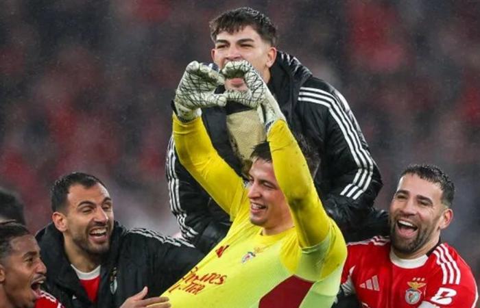 هدف تاريخي يرفع سعر قميص حارس بنفيكا في الأسواق العالمية