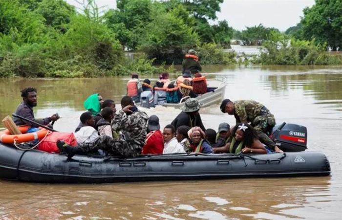 فيضانات موزمبيق تدفع التماسيح إلى المدن