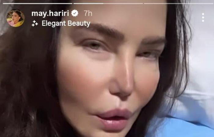 بدت متعبة جدّاً... فنانة لبنانيّة في المستشفى (صورة)