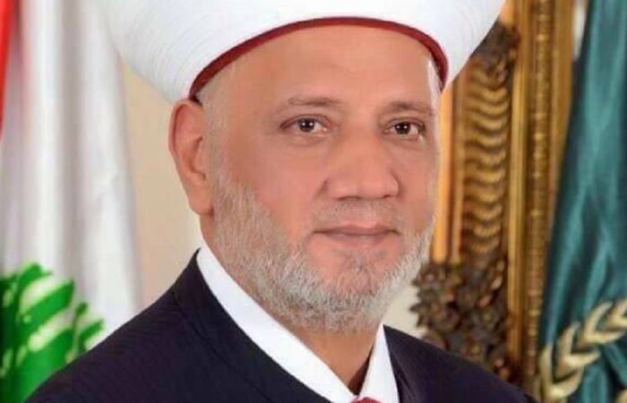 المفتي دريان تسلّم رسالة شكر من البابا