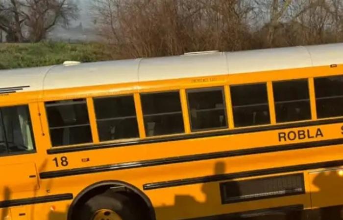 كان يقلّ 40 طفلاً.. سائق حافلة مدرسيّة شعر فجاة بـ"النعاس" وهذا ما حصل