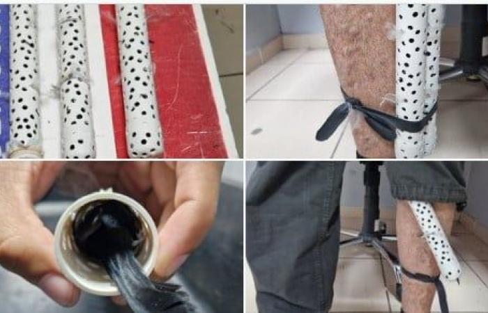 بالصور.. هكذا حاول تهريب طيور نادرة