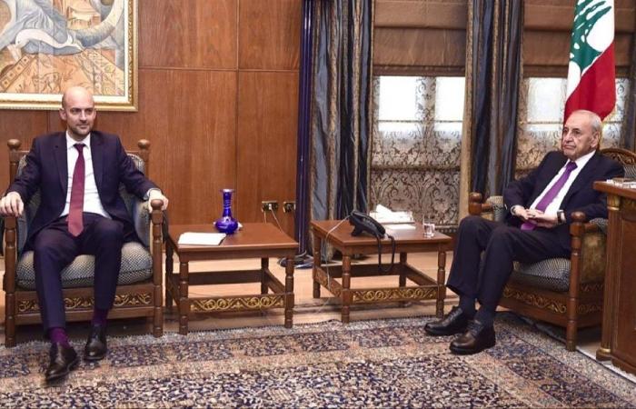 بري وبارو بحثا الأوضاع في لبنان والمنطقة