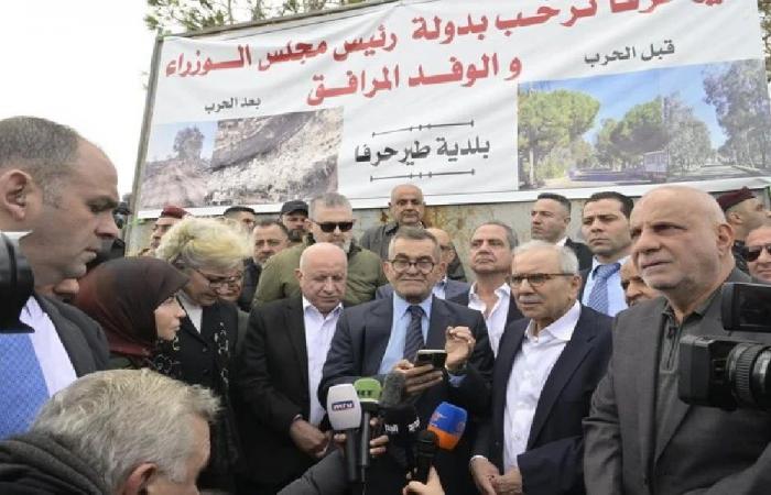 نواف سلام من مرجعيون: الدولة غابت طويلًا عن الجنوب