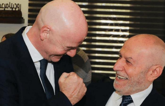 رسميا.. رئيس الفيفا لبناني الجنسية (صور)