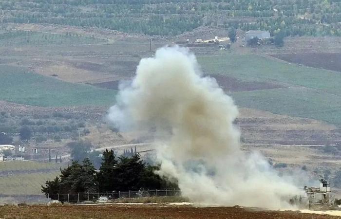 قنبلة قرب مواطن… وقذائف حارقة