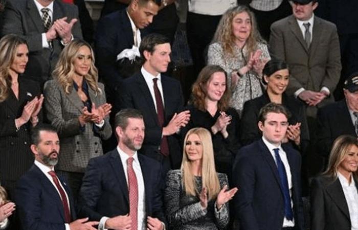 حضور لافت لعائلة ترامب.. استقبال حافل قبل خطاب الكونغرس