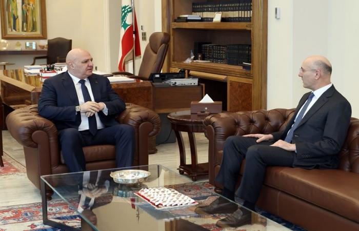 الأوضاع الأمنية بين عون والحجار