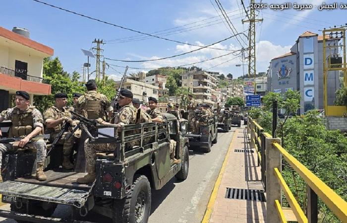 الجيش اللبناني ينسحب من أطراف بلدة شبعا